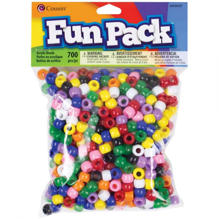 Pony Beads Pretty Mix, 8x6mm 650pcs