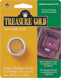Treasure Gold Metallic Wax Finish 1/4 Ounce - Silver