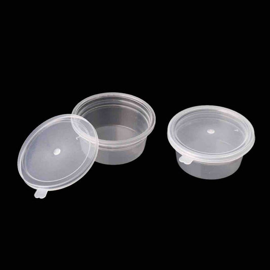 Clear Container 7.4cm, 5 pcs