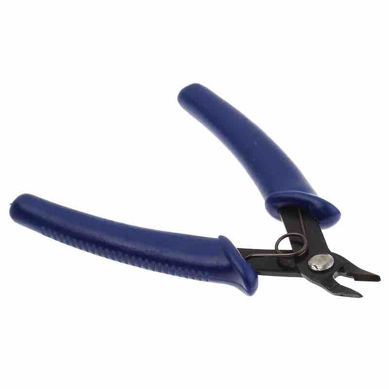 Side Cutter Plier - Blue Handle 13.5cm. 1pc