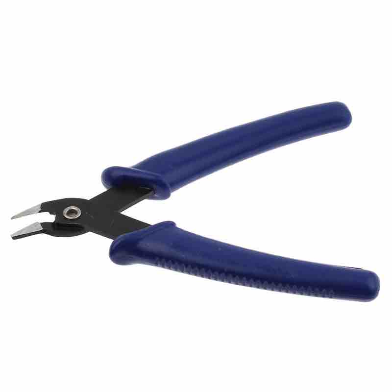 Side Cutter Plier - Blue Handle 13.5cm. 1pc