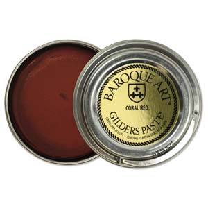 Baroque Art Gilders Paste, Coral Red, 30ml, 1.5oz,