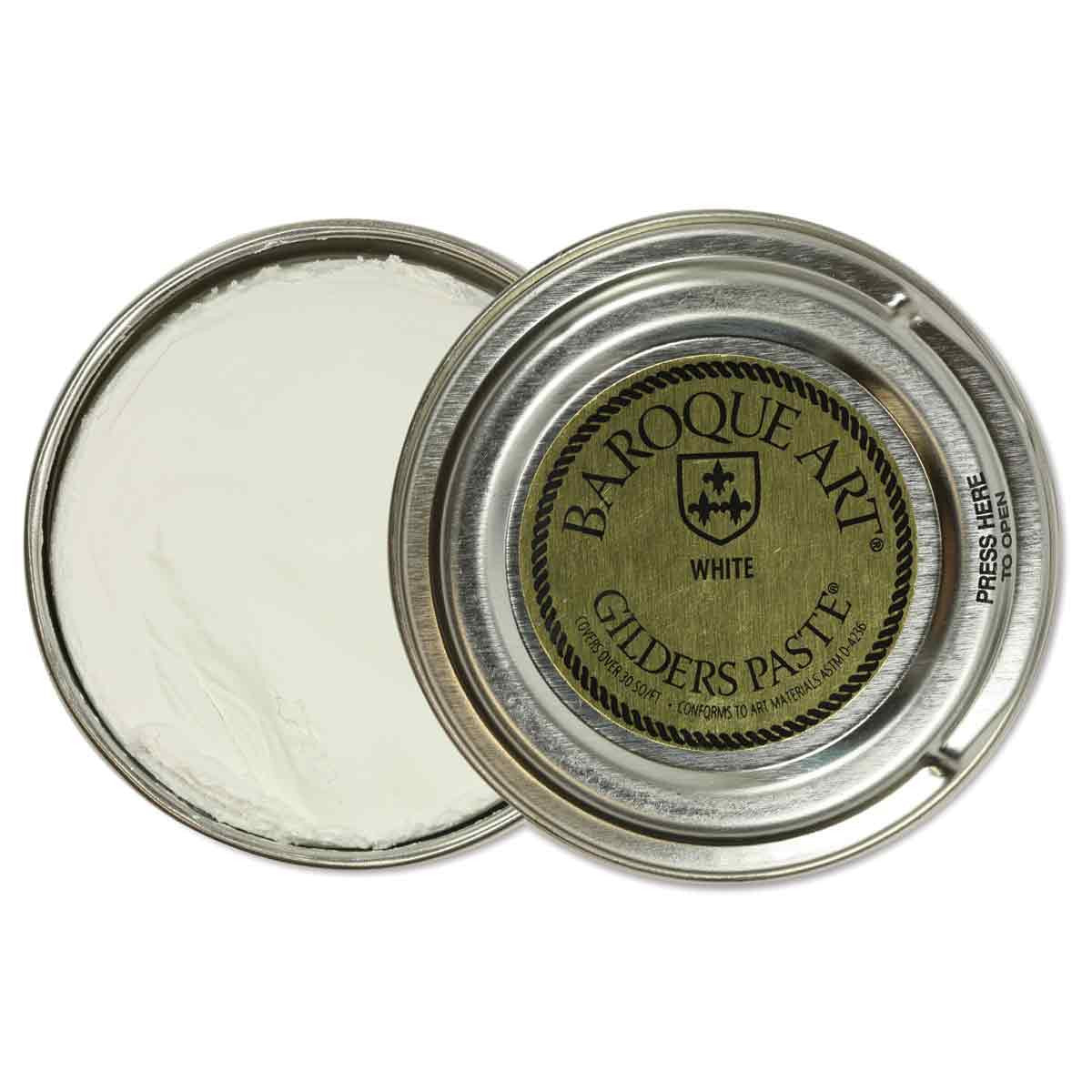 Baroque Art Gilders Paste, White, 30ml, 1.5oz