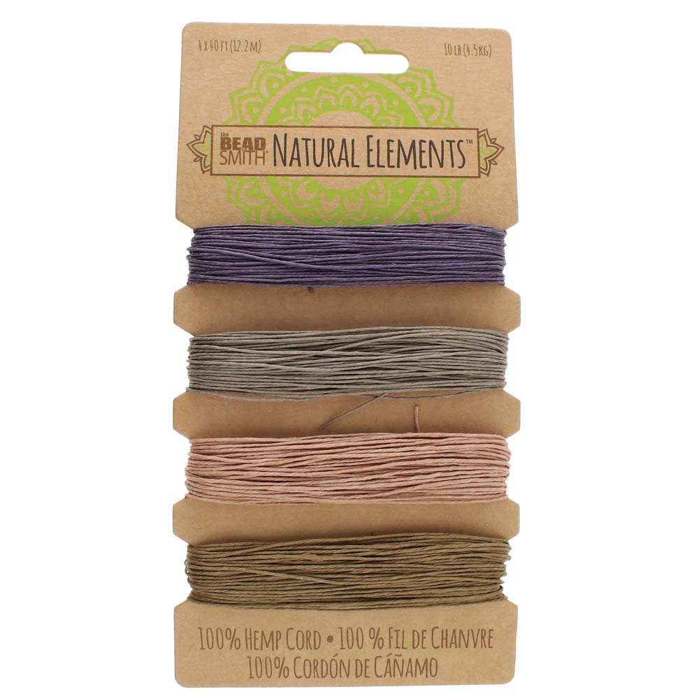 Hemp Cord for Beading by The Beadsmith - New Colours Added