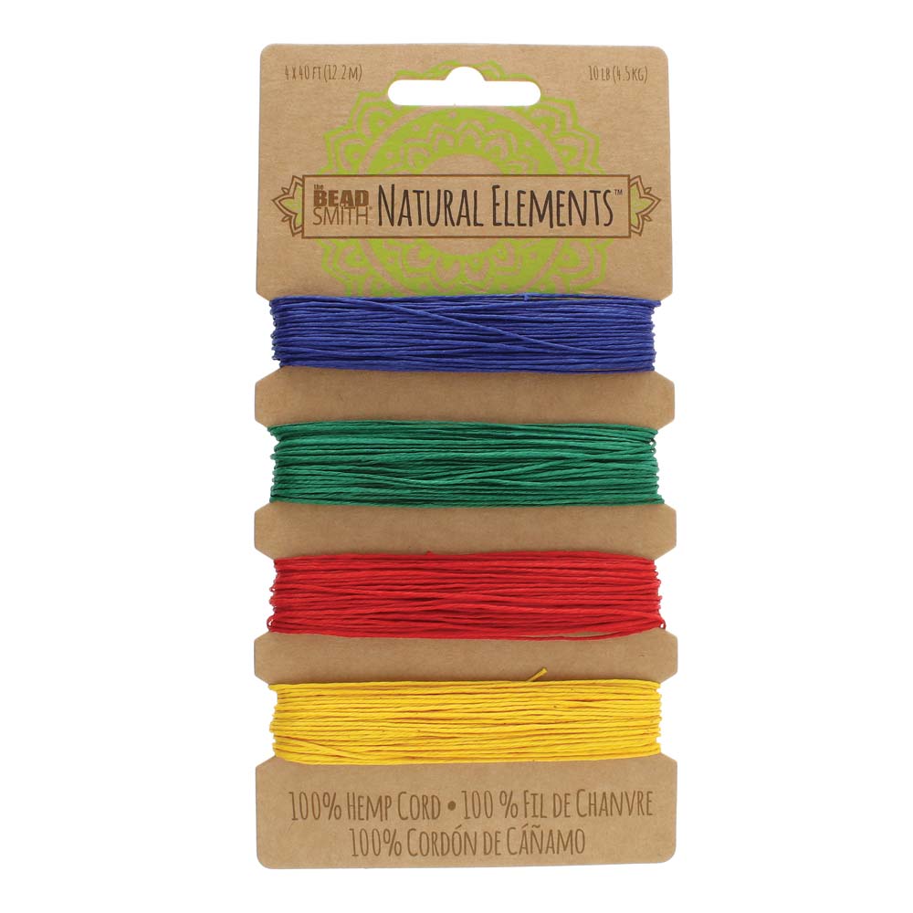 Hemp Cord for Beading by The Beadsmith - New Colours Added