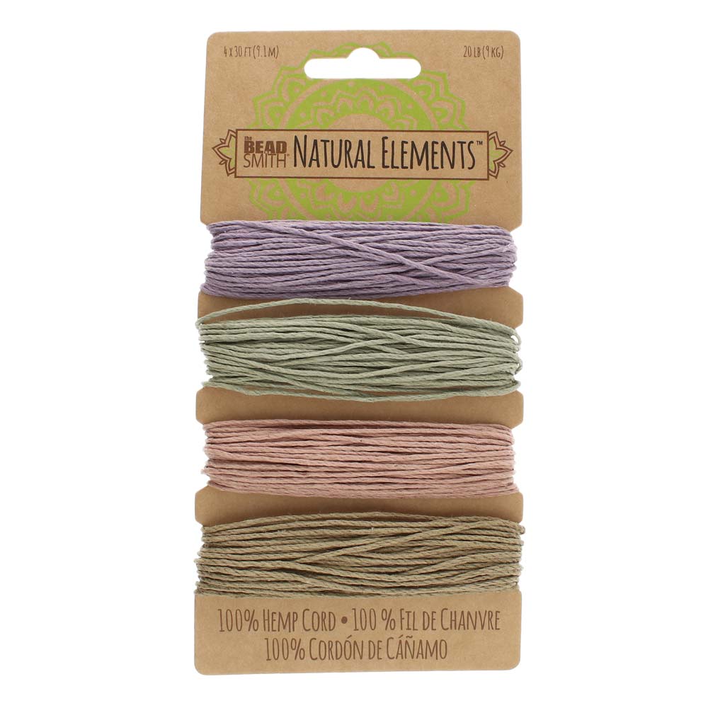Hemp Cord for Beading by The Beadsmith - New Colours Added