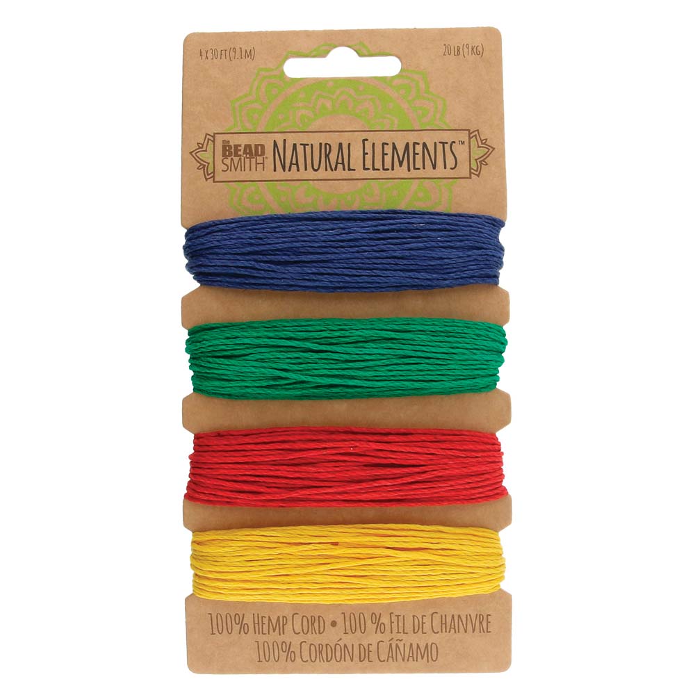 Hemp Cord for Beading by The Beadsmith - New Colours Added