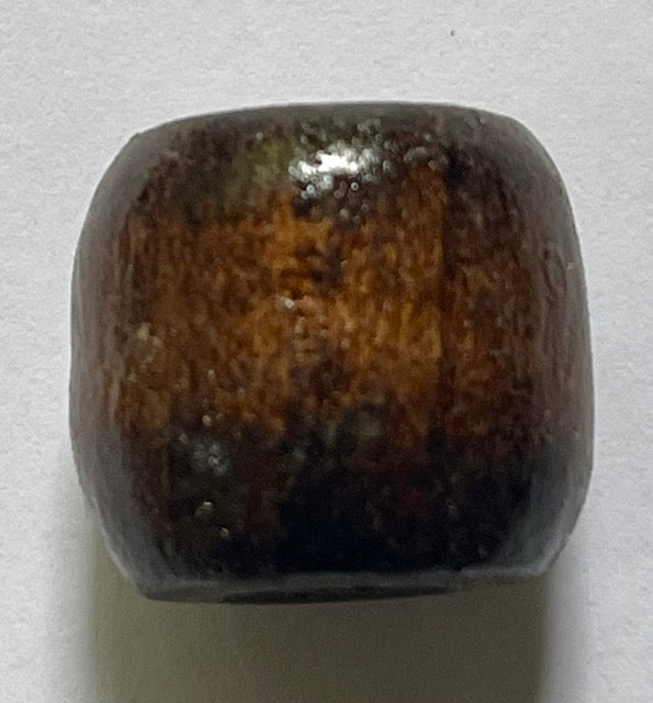 Wooden Beads Barrel, 17 x16mm, Dark Brown, 200 pieces, (7mm hole)