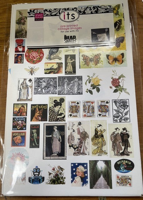 Image Transfer Solution Collage Sheet - pre printed images