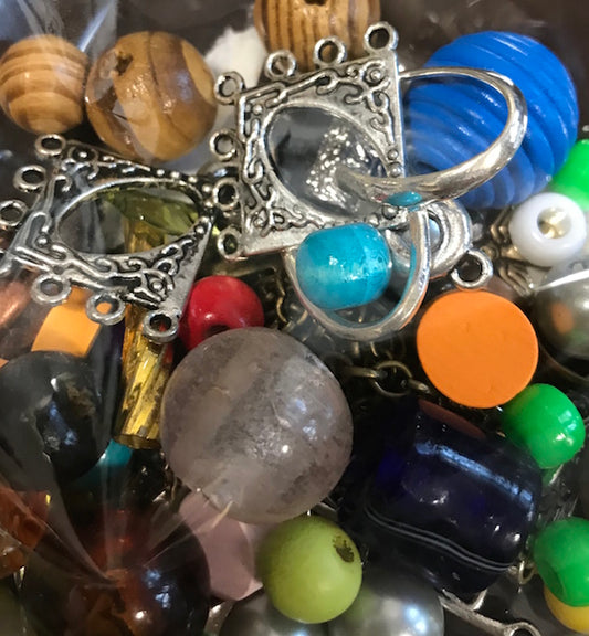 Jewellery Making Supplies, 250 grams of Goodies,