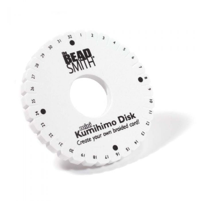 Kumihimo Loom Disc, 4.5inch round - comes with instructions
