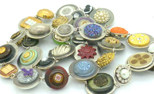 Altered Art Necklace - 100 cm - Made to Order