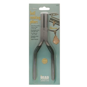 Beadsmith Bail Making Plier 7-9mm with spring - rubber handles
