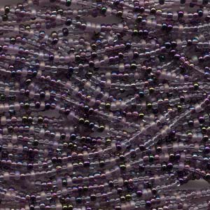 Czech Seed Beads 6/0 Lilac Mix, 6 strands