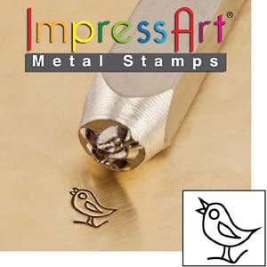 Impress Art - Song Bird 6mm Stamp