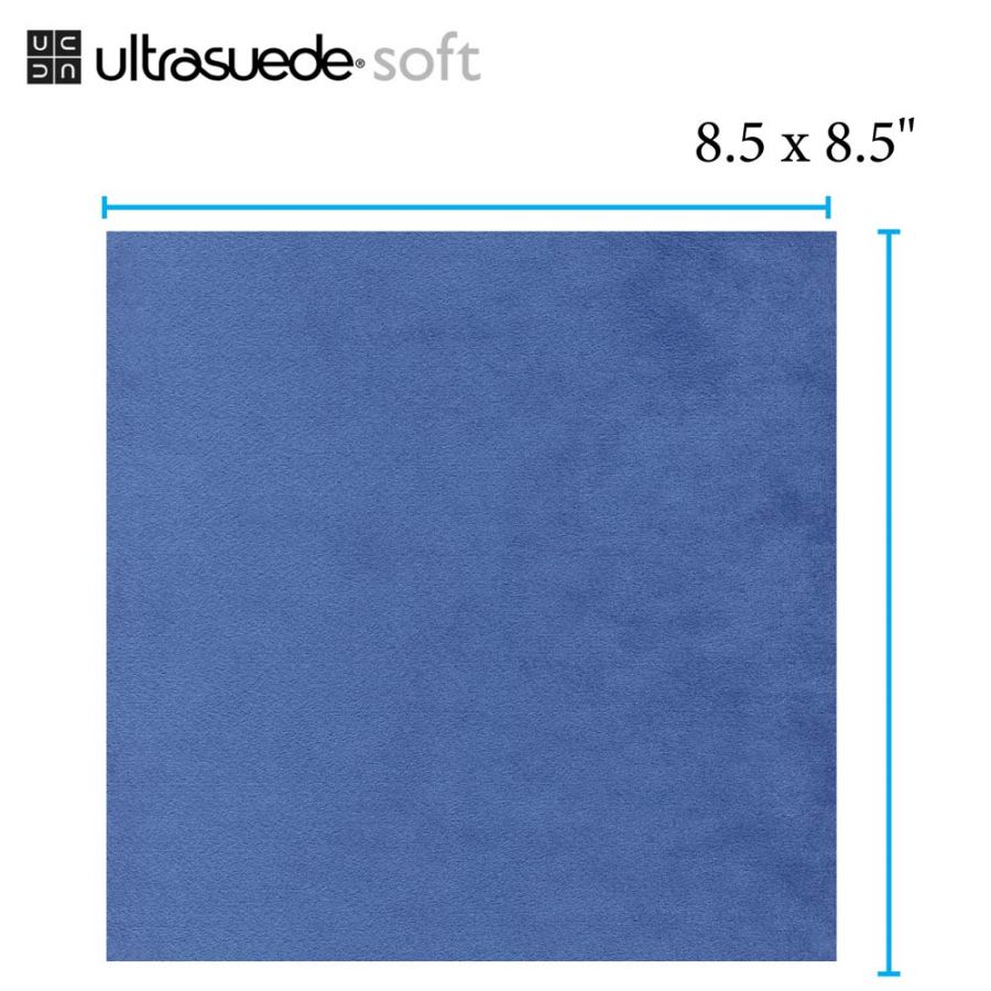 Ultrasuede, Jazz Blue 8.5 x 8.5 inches, 1 sheet