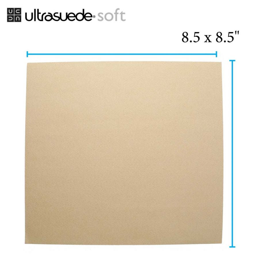 Ultrasuede, Chamois, 8.5 x 8.5 inches, 1 sheet