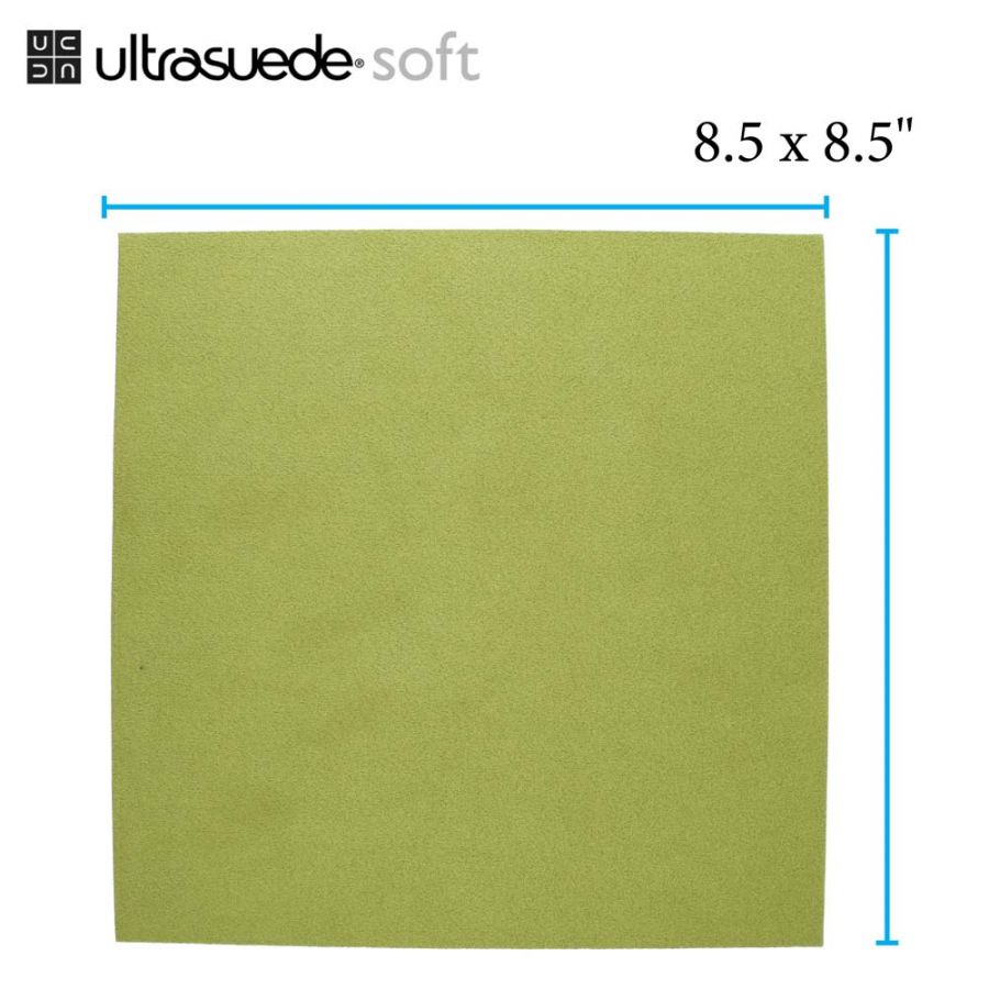Ultrasuede, Fern, 8.5 x 8.5 inches, 1 sheet