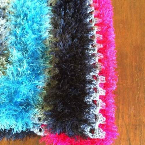 Knee Rug, Crocheted, Handmade, Brand New - 90 x95cm
