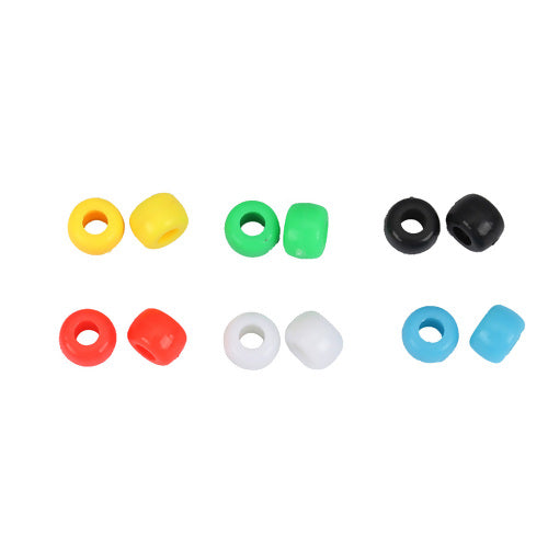Pony Beads Mixed - Opaque 9x6mm 600pcs