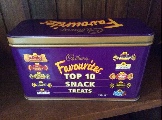 Cadbury Chocolates Collectable Containers - Good Condition - Two items