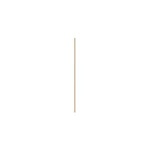 Head Pins, Gold Plate, .020 dia x 2 inch (50mm) 144 pcs - BEADSMITH