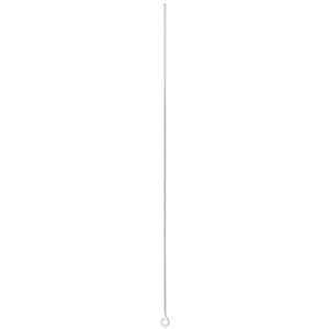 Eye Pins, Silver Plate, 10cm, 144 pcs - BEADSMITH