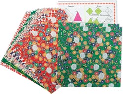 Paper - Fold 'Ems Origami Paper 5.875" 16/Pkg - folk art design