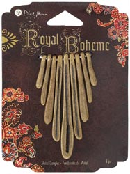 Royal Boheme - Metal Dangle Drops 9/Pkg, longest dangle is 60mm