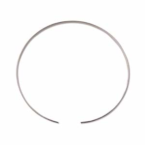 Tiara Wire Frame, Silver Plate, 1pc