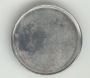 Pewter, Cabochon Round 42 x42mm - 1 pc