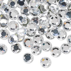 Swarovski Hotfix 16ss (6.35-6.5mm) Crystal 144pcs (flat back) 2028