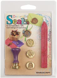 Decorative Sealing Set With Pink Wax