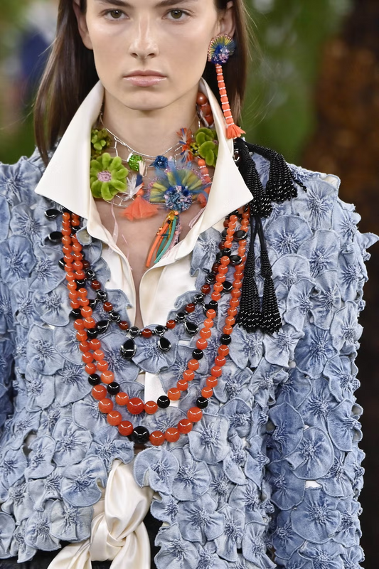 The Runways Are Making the Case for Messy Jewelry - How Great is This