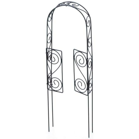 Wire Rustic Arch Door With Pick - Fairy Garden Ornament