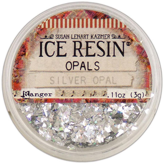 Ice Resin Silver Opal, 3grams