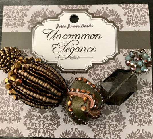 Uncommon Elegance Beads 5/Pkg - Style 9