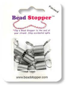 Bead Stopper 6 piece set - the Original - Regular Size