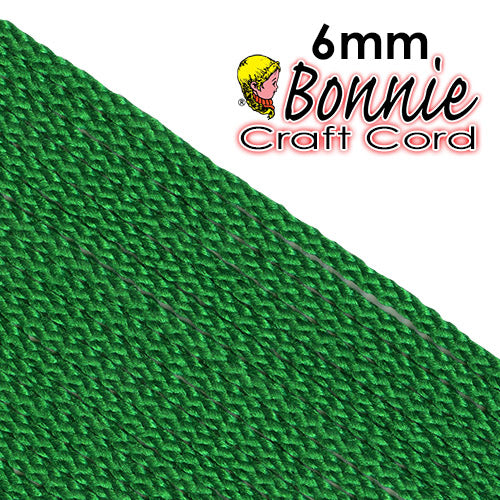 Macrame Cord - Bonnie Cords, Kelly, 6mm 100 yards