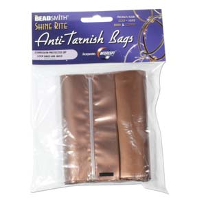 Anti Tarnish Storage Bags - Zip Lock, 4x6, 10pcs