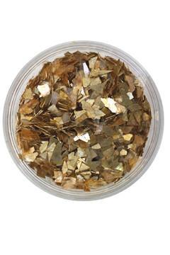 Ice Resin Glass Glitter Shards, Antique Gold, 13grams