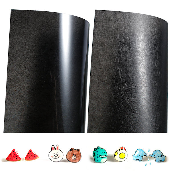Shrink Plastic - Rectangle Black 29 cm x 20cm, 3 sheets