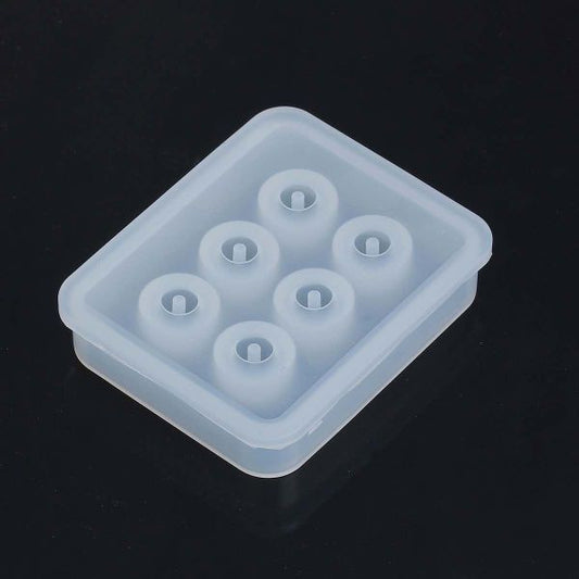 Resin Jewellery Mold for Making Round 15mm Beads - makes 6 beads