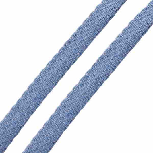 Denim Jewellery Cord Rope, Blue, 5mm, 5 Metres