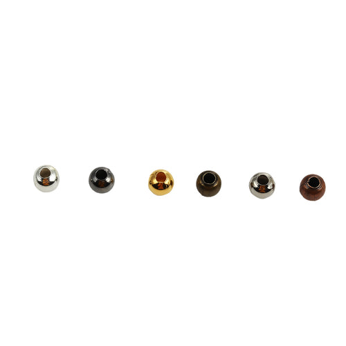 Metal Beads 4mm Kit Mixed, 948pcs, comes with container