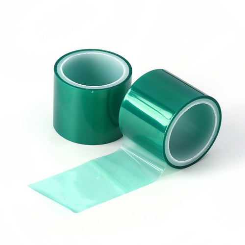 PET Adhesive Tape For Resin Jewellery MakingGreen 40mm(1 5/8"), 1 Roll (Approx 5 M/Roll)