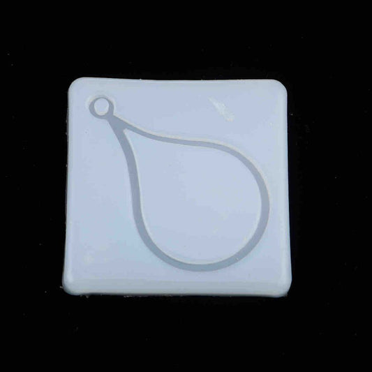 Resin Jewellery Mould, Drop, tray messures 57mm, 1pc