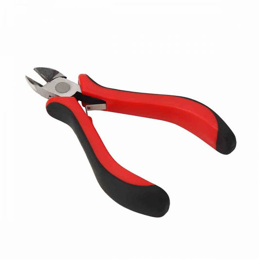 Side Cutter Plier - Red Ergo Handle 13.5cm. 1pc