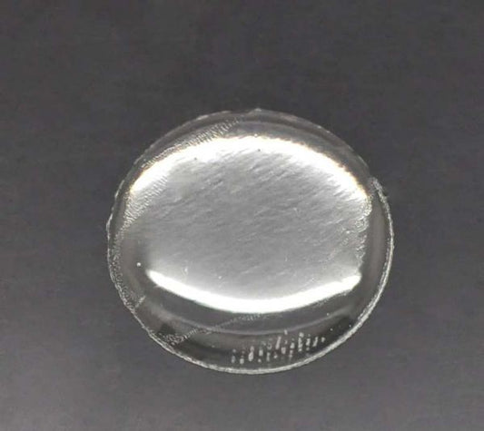 Clear Epoxy Dome Resin Stickers, Round, 16mm, 117pcs