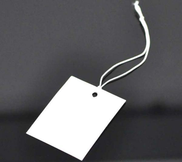 Jewellery String Tags, paper, 40x30mm  200pcs